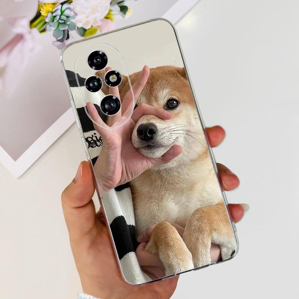 For Huawei Honor 200 6.7"Case Cute Cartoon Panda Astronaut Soft Silicone TPU Cover For Honor 200Pro Honor 200 Lite 5G Phone Case