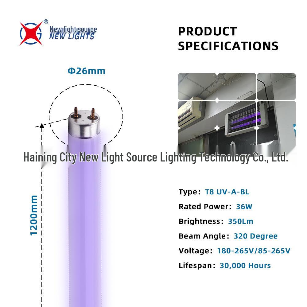 Anpassbares T8 T5 UVA UV Mückenvernichterlampen-Ersatzröhre, Lockstoff, Mindestbestellmenge 3K.