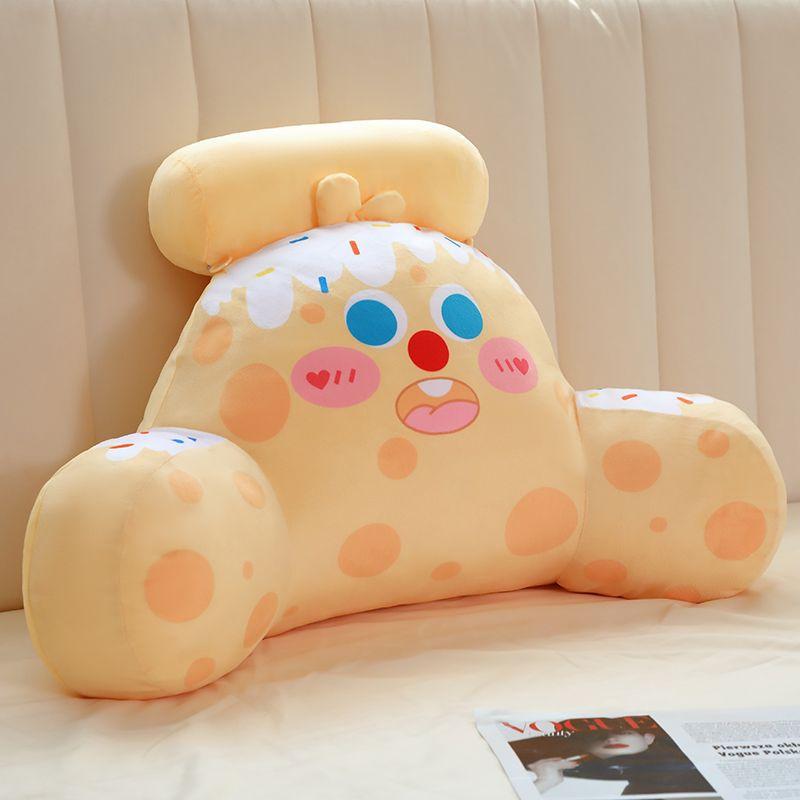 Новая мультяшная прикроватная подушка, мягкая сумка, офисная подушка, общежитие, милая подушка для чтения, спинка, кровать у дивана, защита поясницы, автомобильные подушки 60x40x20cm