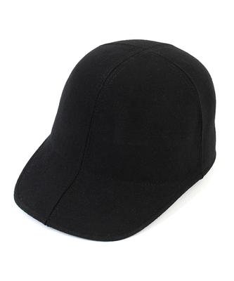 Yunibeosyeolkemiseuteuli Wool Black Stitch Riding Cap