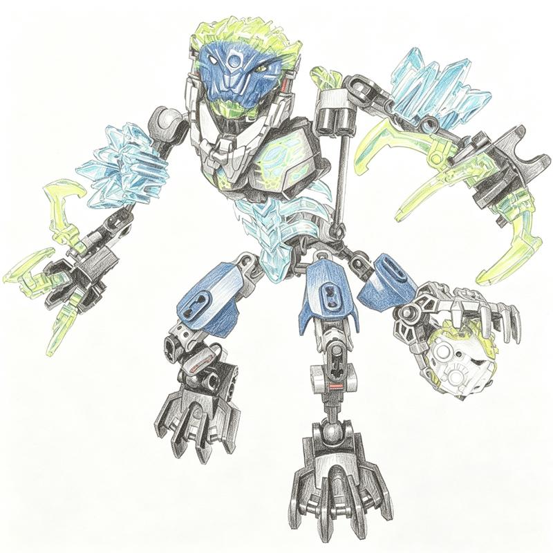 Bionicle Series Skull Warrior Mask Maker Building Blocks Anime Action Figures Soldier Warrior Bricks Toys For Boys Kids Gifts