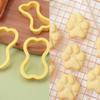 8Pcs Dog Treat Cookie Cutters Set DIY Various Pattern Plastic Cartoon Dog Biscuit Treat Cutter for Homemade Treat Baking
