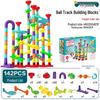 Interchangeable Marble Run Maze Building Set: Cross-Border Catapult Adventure