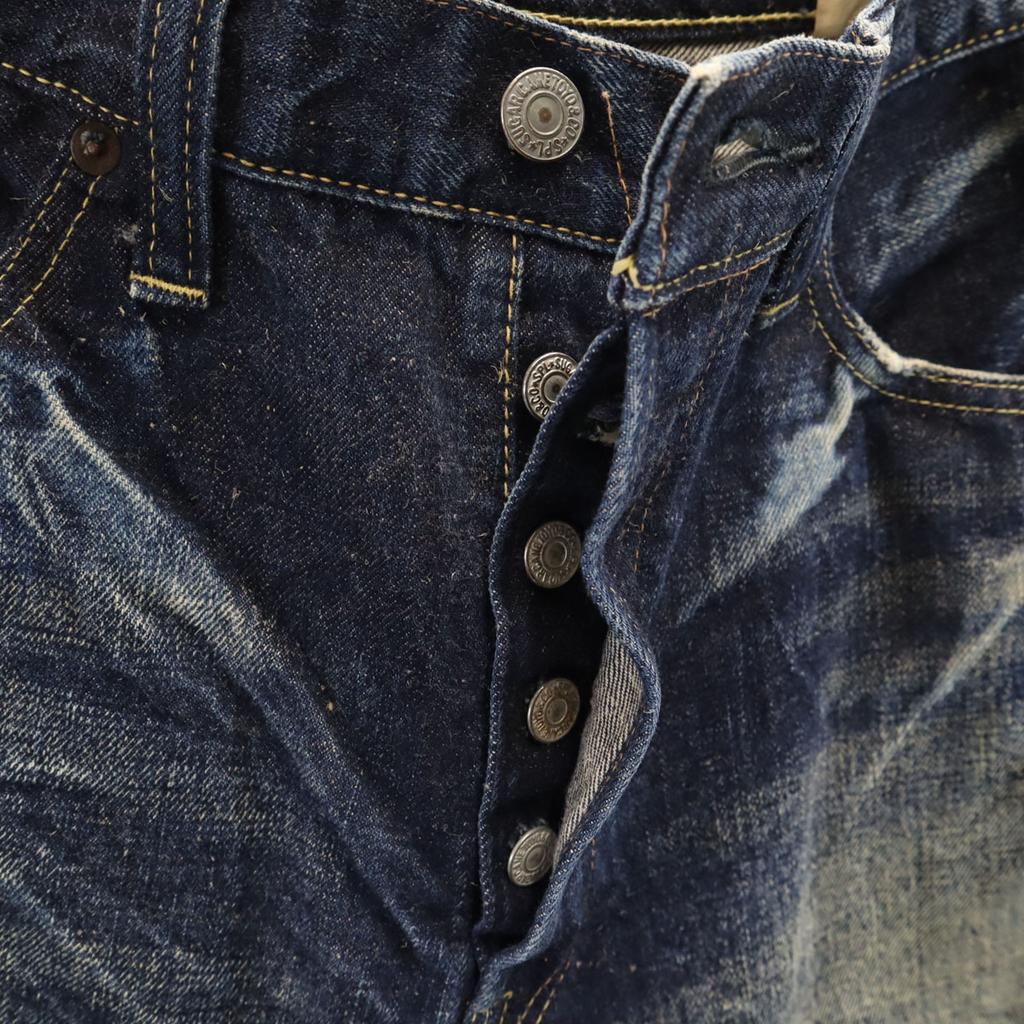 SUGAR CANE Denim Shorts W32 Indigo Men's Used