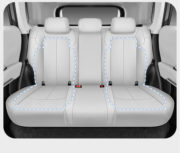 Equation Leopard Titanium 3 Breathable Four Seasons Suede Seat Cover - Universal Full Coverage Cushion