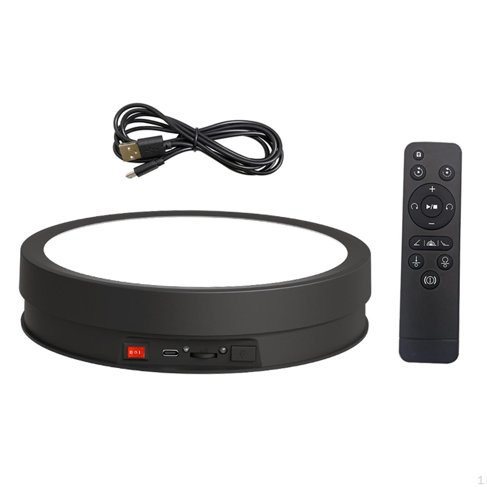 

Вращающаяся выставочная витрина поворотного стола, моторизованная подставка для держателя ювелирных изделий, автоматическая Style C