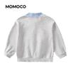 MOMOCO Girl's Autumn Letter Print Sweatshirt