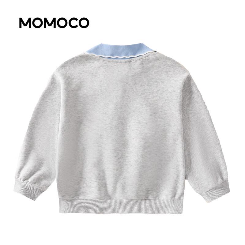 MOMOCO Girl's Autumn Letter Print Sweatshirt
