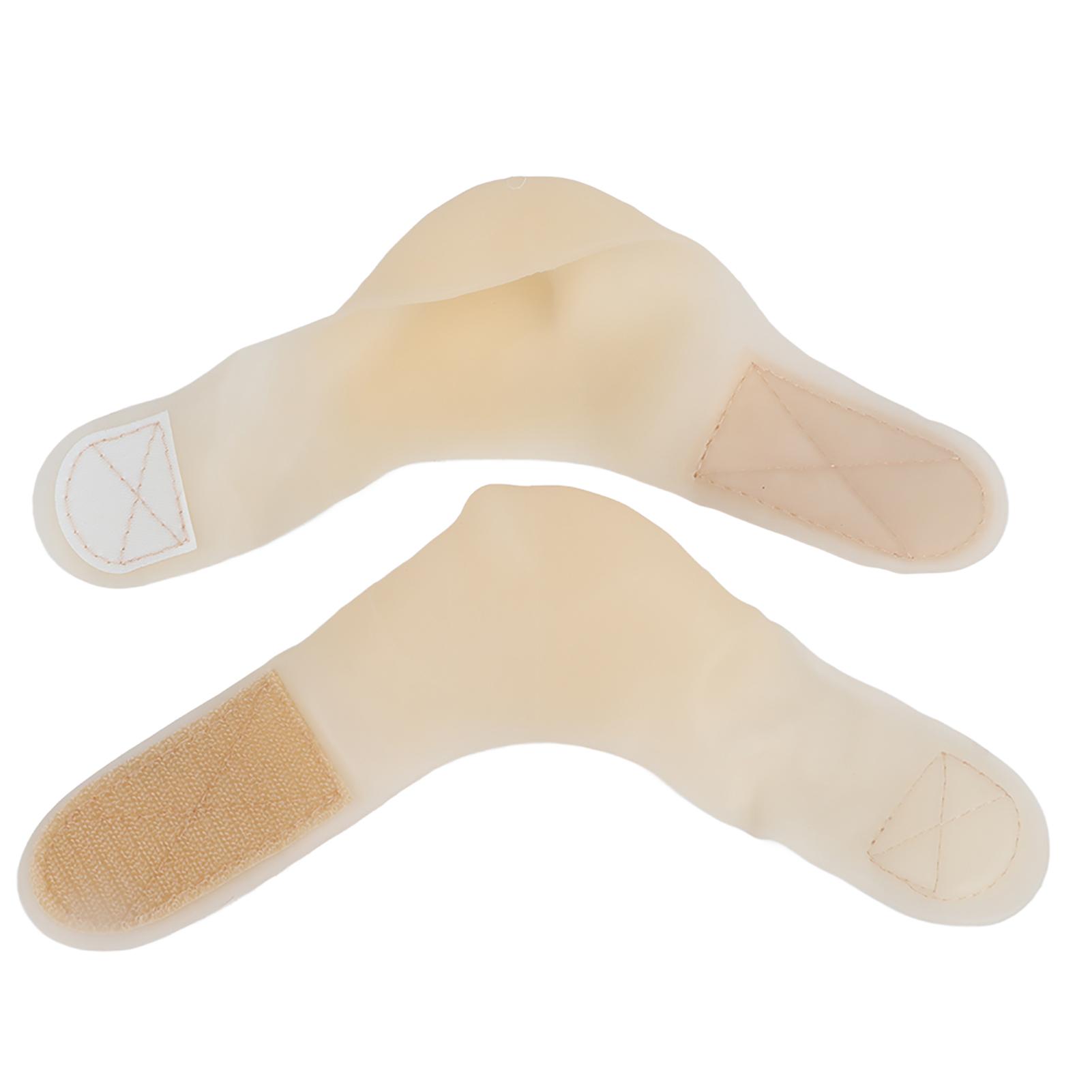 

1 пара силиконовых накладок для поддержки пятки и лодыжки при подошвенном фасциите, пяточной шпоре, для облегчения боли, защиты от трещин