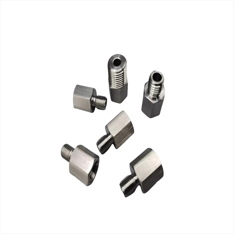 Stainless Steel Threaded Straight Connector