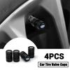 4Pcs Car Tire Stem Air Valve Cap Dust Covers For Geely Atlas SUV Boyue Borui Coolray NL3 EX7 X7 EC7 GX7 GT GC6 GC9 X6 LC EC8 EV8