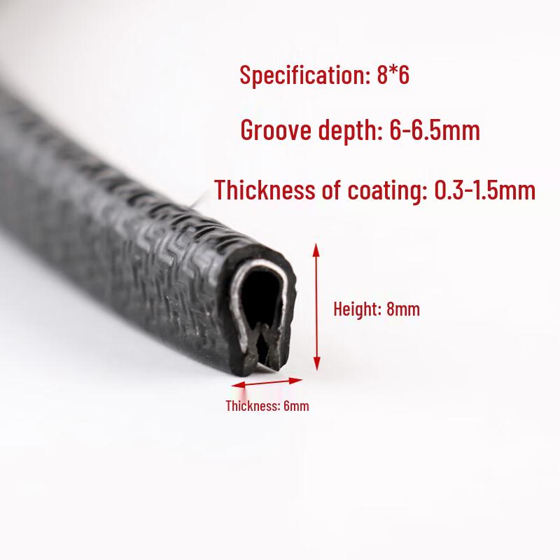 Xingweibo U-Type Rubber Edge Trim Seal Strip
