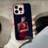 Fashion Eiza Gonzalez Pink Translucent Mobile Phone Case for iPhone 17 16 15 14 13 12 11 X XR XS Air Pro Max Plus Colorful Cover
