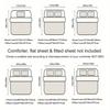Animal Theme Down Wolf and Beauty Pattern Printed Duvet Cover Set - Comfortable and Breathable Beauty Theme Printed Bedding Set