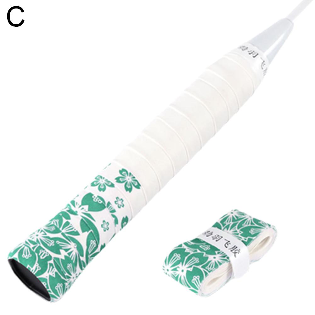 Sakura Petals Overgrip Badminton Racket Non-slip Sweat-absorbent Anti-Slip Latex Cushioning Grip Tape For Badminton Squash