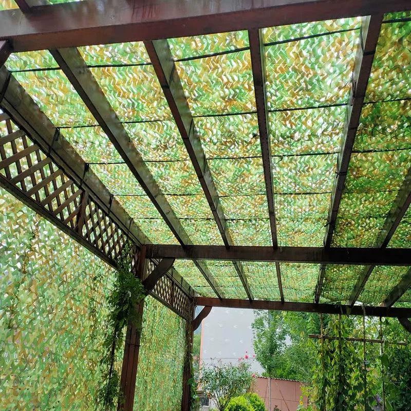 Colorful Outdoor Camouflage Sunshade Net for Heat Insulation & Decorative Greening