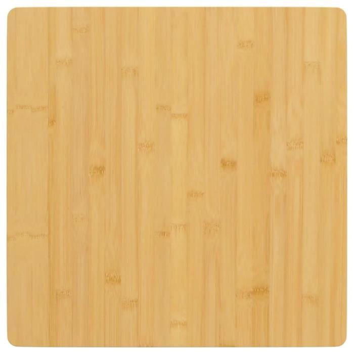 VidaXL Table Top 50x50x4 Cm Bamboo 352705