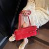 Bow Ribbon Bow Shoulder Bag Sweet Underarm Bag Portable Armpit Bag  Work