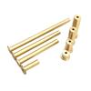 Professional Golf Brass Tip Plug Weights for  Shaft 1/2/3/4/5/6/7/8/9/10g Carbon/Steel Option 10pcs/9pcs