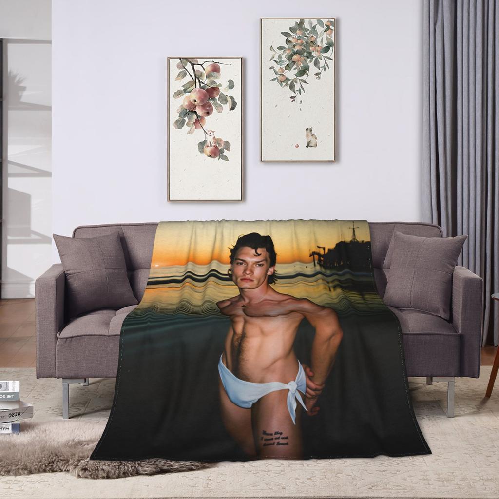 Connor Storrie Heated Rivalry Blanket Quality Warm Soft Bedding Throws Spring Travel Office Couch Bed Comfortable Bedspread