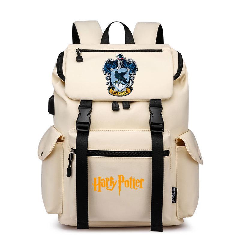 Harry Potter Backpack Men'S Fashion Versatile School Bag Female Student Backpack Travel Bag