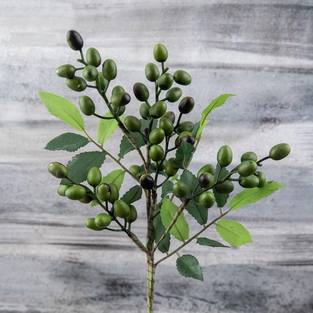 Branch Style Artificial Fruit Stem Realistic Design Fake Branch Decor Garden Decoration