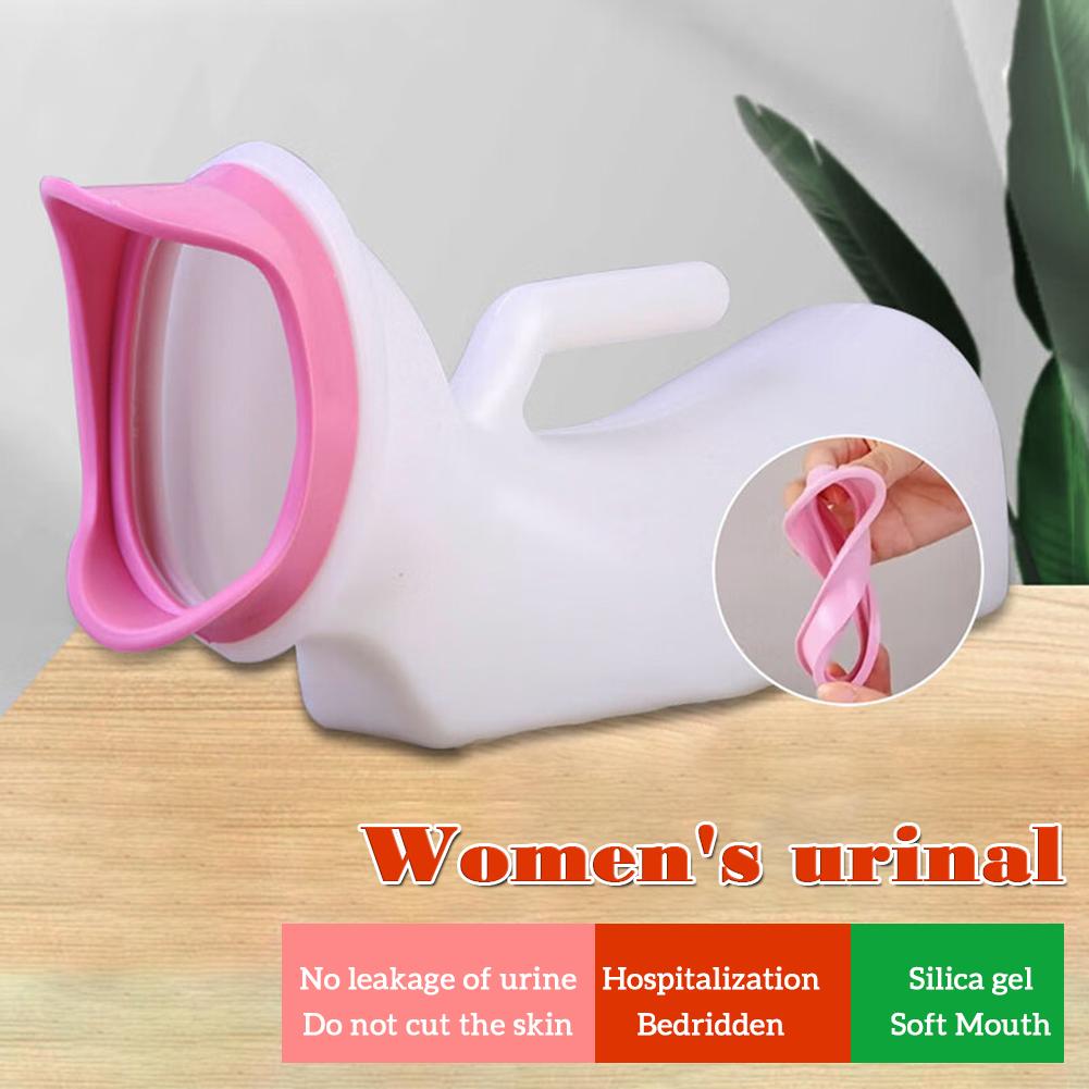 Women's Thickened Urinal With Soft Mouth High Capacity Car Home Urinal For People With Limited Mobility