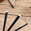 18-teiliges Nagelknipser-Set Zehennagelmesser Ohrlöffel Nagelhautzange Gabel Nagelfeile Maniküre-Schneidewerkzeuge Schwarz