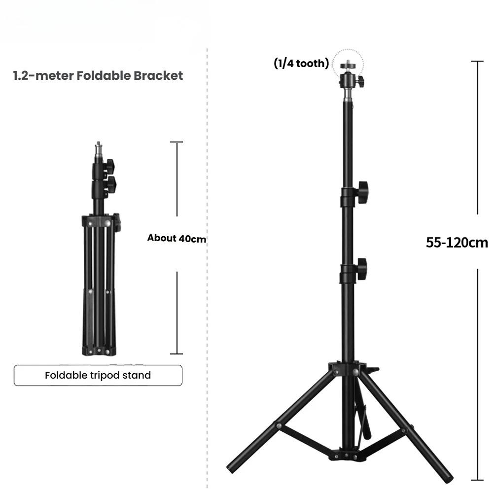 PHONEPACE Foldable Tripod Stand - Projector Camera Mobile Phone Computer Notebook Holder Durable Stable Base