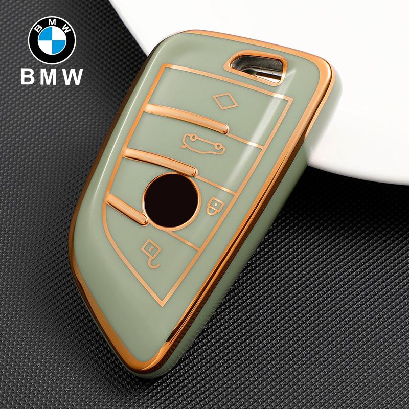 Soft TPU Car Remote Key Case Cover Protector Shell Fob For BMW X1 X3 X4 X5 X6 Series 1 2 3 5 7 G20 G02 G05 G31 G23 F34 F15 F40