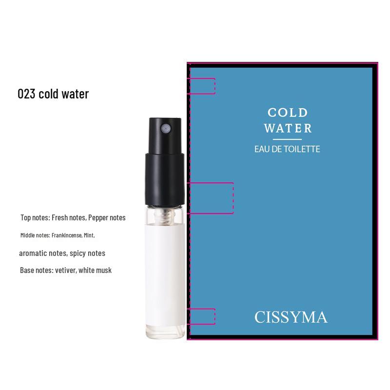 3ml Women's Light Fragrance Sample Card - Long-Lasting Q Version Spray, Men's Gift