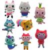 Animals Plush Gabby Dollhouse Lovely Plush Gaby Toy Plush House Cat Doll Cartoon Stuffed Animals Mermaid Cat Plushie Dolls *