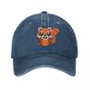Shu the Red Panda Baseball Cap Bobble Hat Military Tactical Cap UnisexS Baseball Cap WomenS