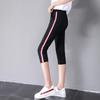 2020 Women's Summer Thin Elastic Cropped Sports Pants - Casual Versatile Mid-Length Shorts