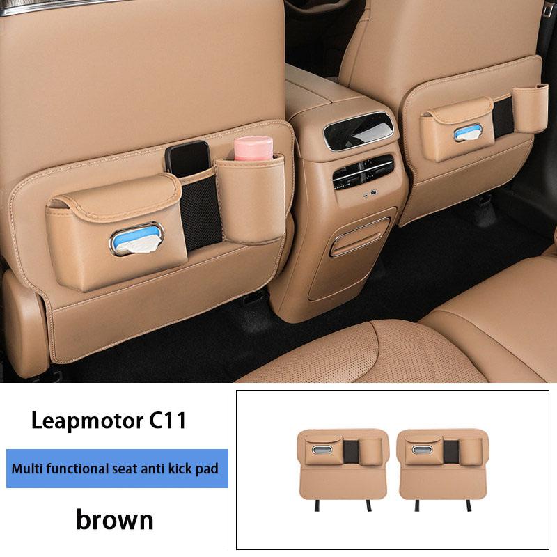 For Leapmotor C11 2026 Seat Anti Kick Pad Rear Anti Dirt Protection Pad Interior Modification Accessories