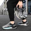 Fashion Mesh Breathable Low Top Casual Non Slip Sports Shoes for Men 2025 Autumn New Comfortable Fashion Versatile Thick Soled Sneakers