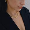 18K Gold Plated Stainless Steel Necklace Minimalist Luxury Chain Sweater Women
