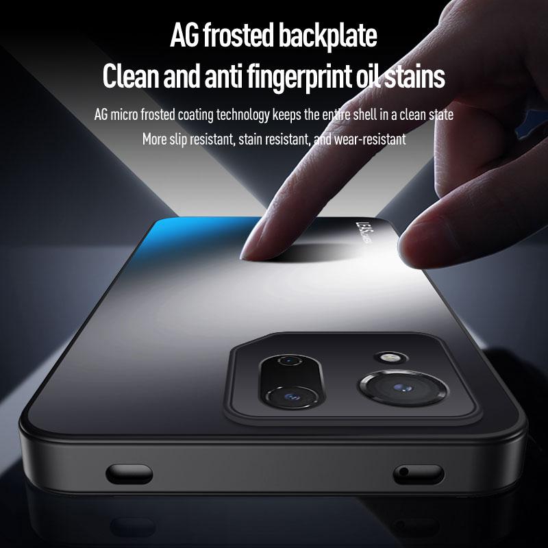 EUCAGR ForAsus ROG Phone 9 ShockProof AG Frosted Soft TPU+PC Matte Back Cover For Asus ROG Phone 9 8 7 6 5 Phone Case Coque