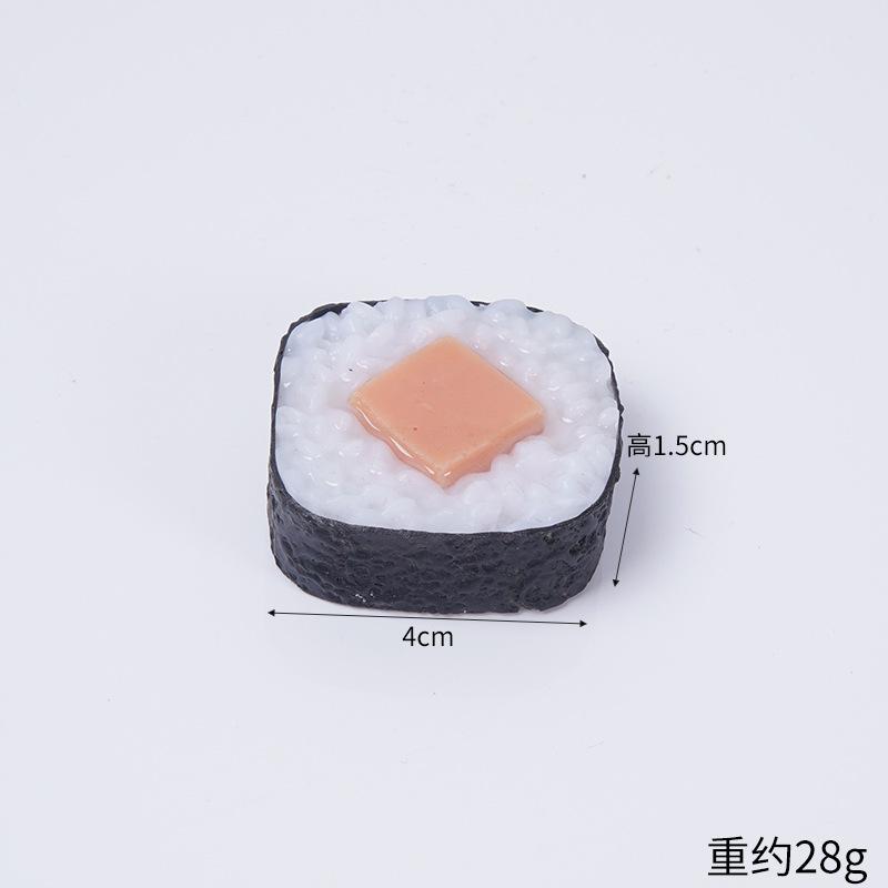 PVC Simulation Laver Sushi Model Artifical Japanese Food Seaweed Rice Japanese Restaurant Display Props Ornaments Party Decor