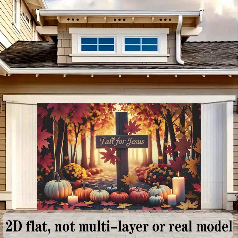 2D flat autumn advertising banner with the theme of Thanksgiving prayerzyc