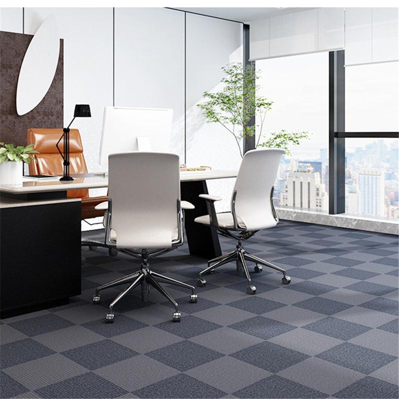 Self-Adhesive Non-Slip Carpet Tiles Thick & Durable Floor Mat for Concrete Office Bedroom Home Decoration