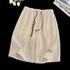 Women's Summer Waffle Pattern Breathable Bermuda Shorts
