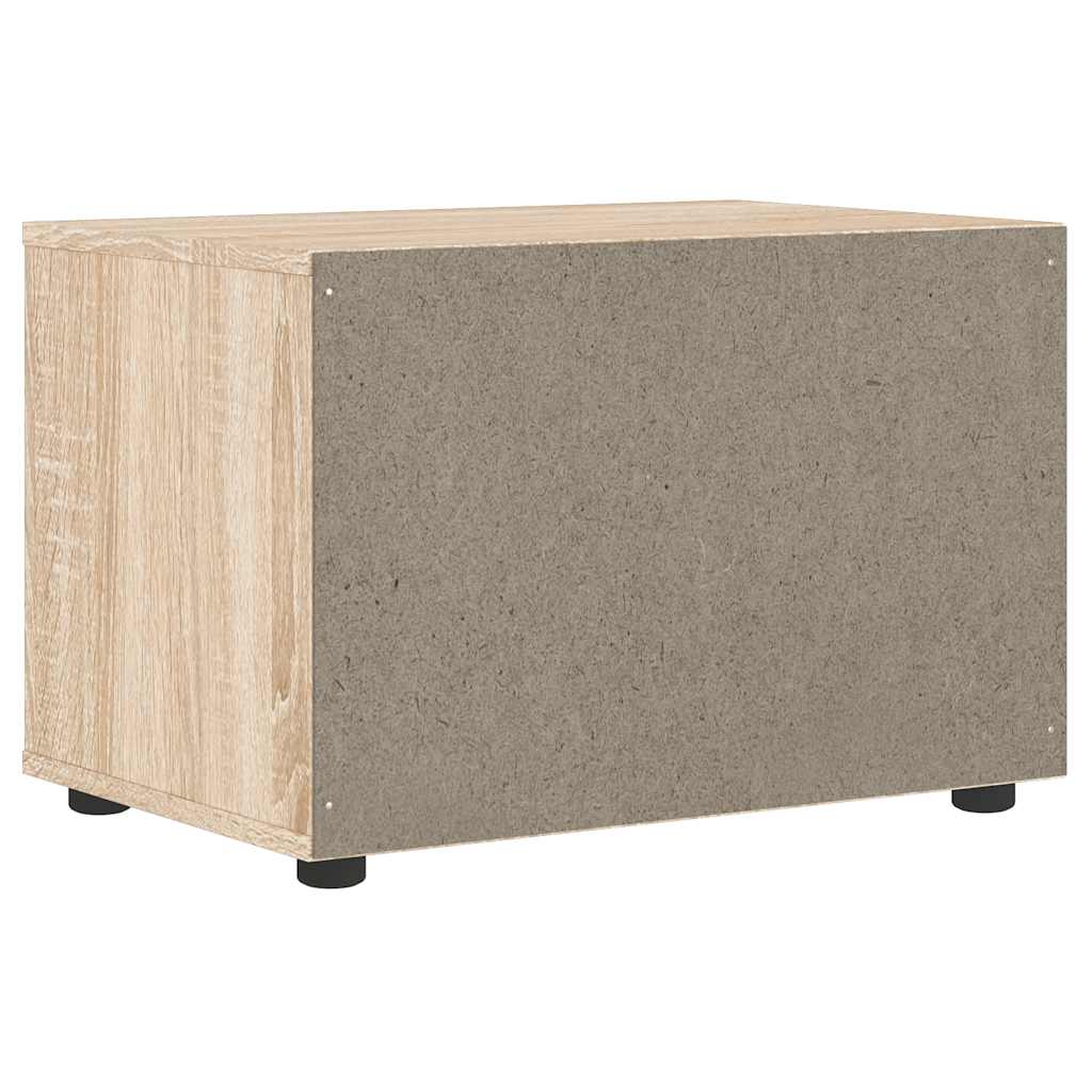Szafka Rtv "Visnes" Dąb Sonoma 60X40X38 Cm Drewno Klejone