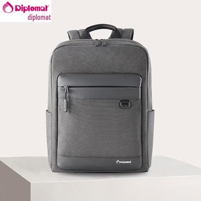 Diplomat Light Gray 18L Backpack