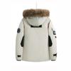 Warm Fur Collar Down Jacket for Men & Women - Short Winter Coat for Extreme Cold, Outdoor & Casual Wear