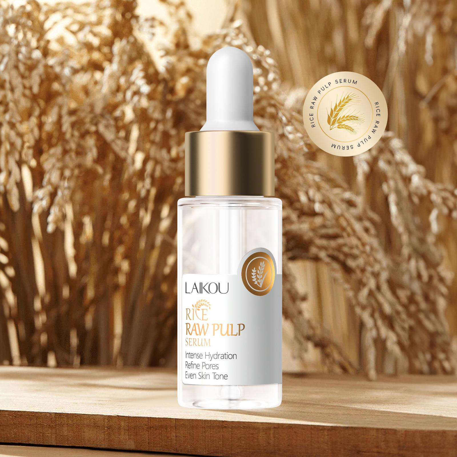 17ml White Rice Essences Skin Care Hydrating Face Serums Deeply Moisturizing Face Serums for Woman 17ml