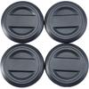 4 Pcs Black Wheel Hub Center Caps For 2017-2019 Polaris Rzr Xp 1000 1522216-655