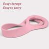Silicone Figure 8 Resistance Band Anti-slip Men Women Arm Shoulder Stretch Strength Training Exercise Elastic Strap Fitness Tension Rope
