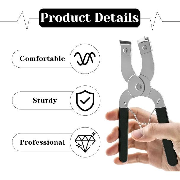 2 Pcs Piston Ring Pliers Professional Steel Car Auto Engine Piston Ring Tool Expander for Automotive Accessory