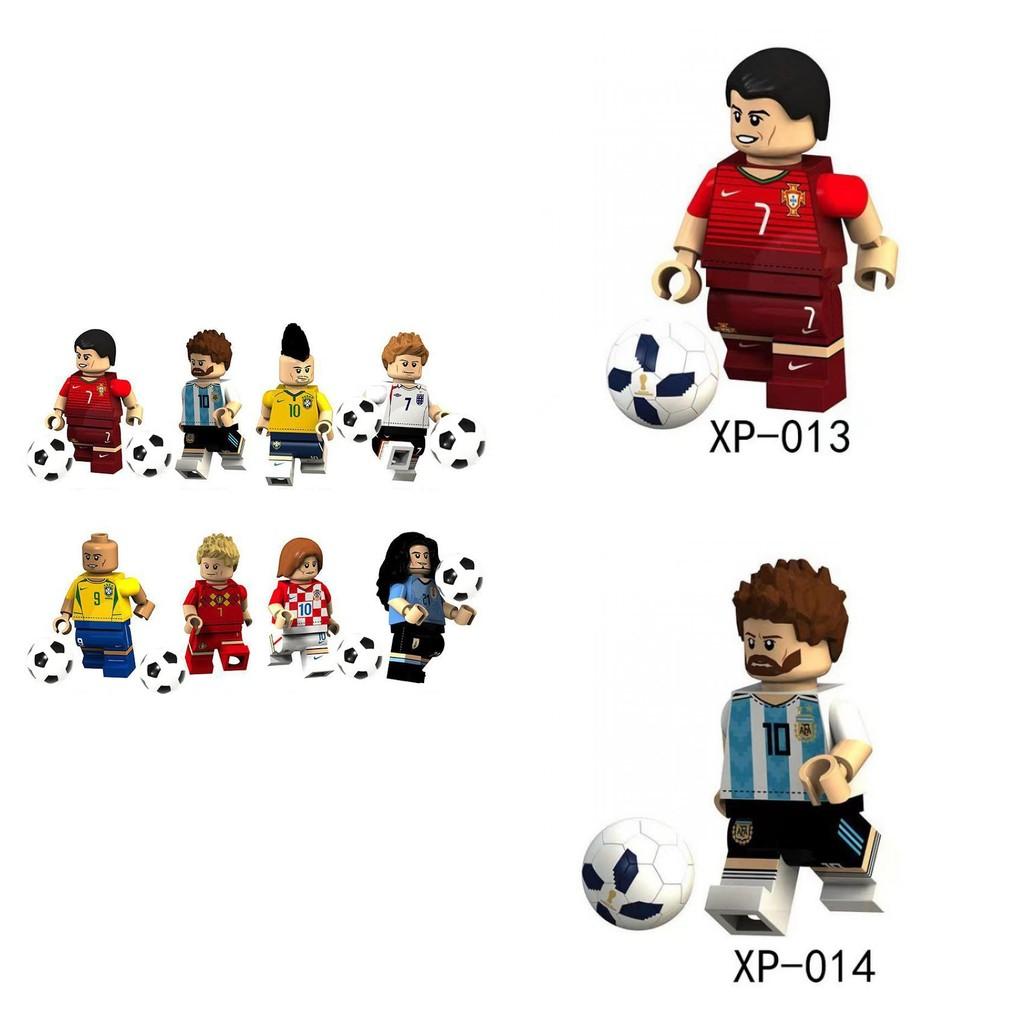 World Cup Soccer Boys Building Blocks Compatible With Lego Durable Abs Plastic
